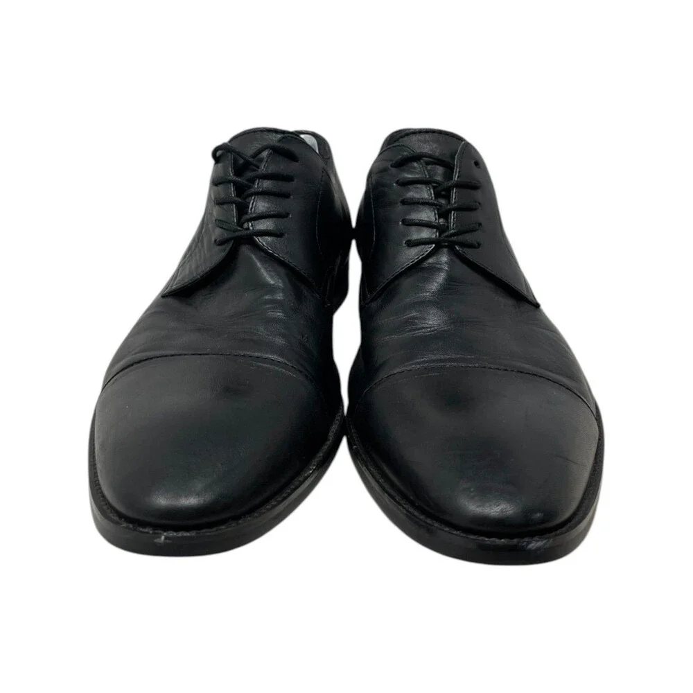 ALDO Derby Dress Shoes Men’s Size 14 Black Leather Cap Toe Classic Formal